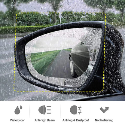 Anti Fog Film Universal Car Waterproof Rear View Car Side Mirror Film Fog Protector Anti Glare Anti-Dust