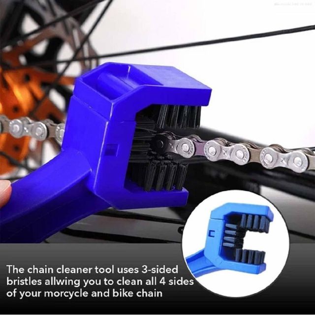 Hollows Chain Lube & Cleaner Kit 150ml with Brush Combo | Bike & Motorcycle Maintenance Set | Anti-Rust, Dirt Removal & Smooth Ride Solution | All Weather Solution