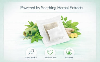 Detox Foot Patches for Weight Loss & Toxin Removal | Natural Ginger Herbal Foot Pads for Deep Cleansing & Body Detox | Foot Patch for Pain Relief & Detoxification | Foot Pads for Women & Men (Pack of 20)